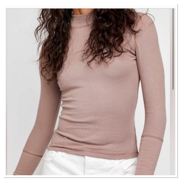 Free People Tops - Free People Women’s Rickie Top Shirt In Coyote Size XS